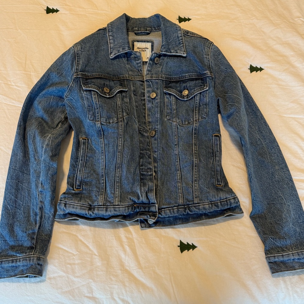 Abercrombie & Fitch Medium Denim Jacket, size M